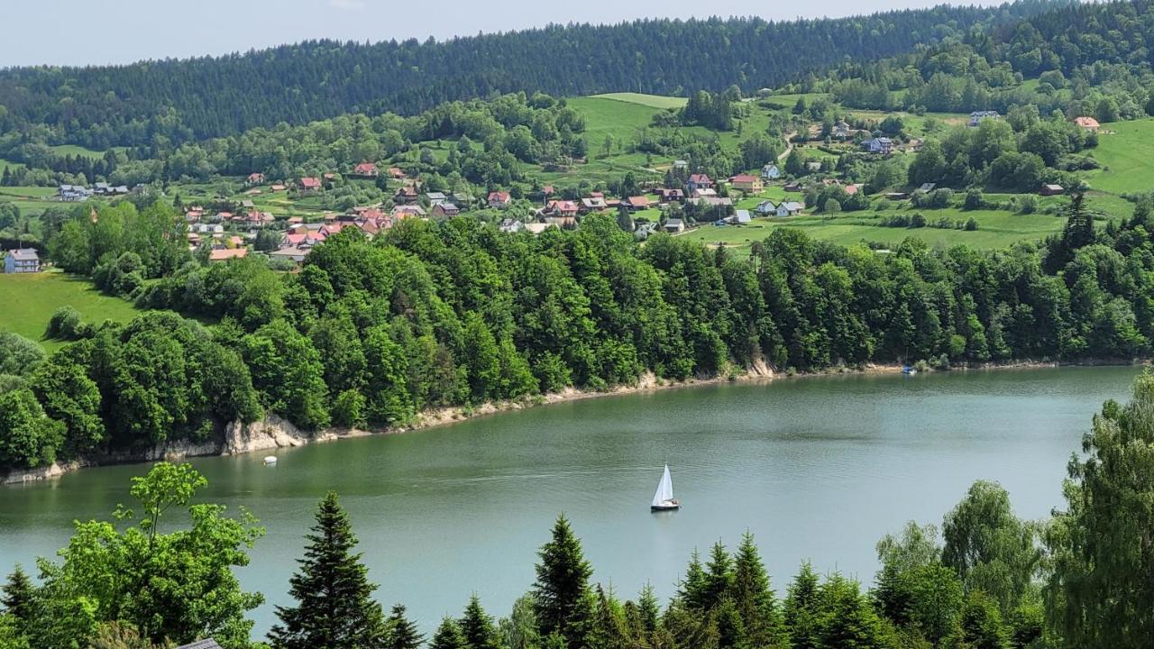 Domki Nad Jeziorem Villa Wolkowyja Exteriör bild